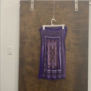 BaileyBlue strapless dress